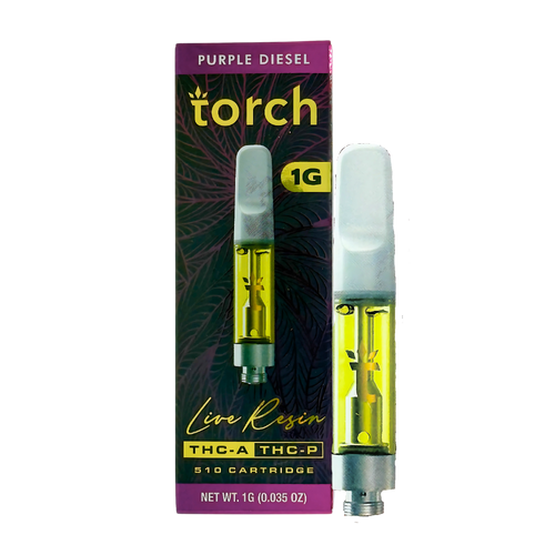 Purple Diesel 1g Live Resin Torch Cart