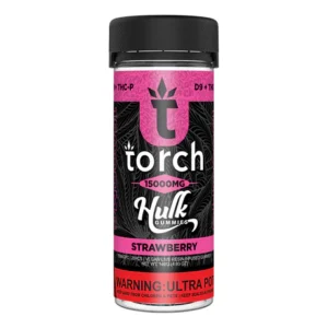 Torch Hulk Gummies Strawberry 15000mg