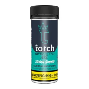 Torch Nitro XXL Gummies Rainbow Snow Cone