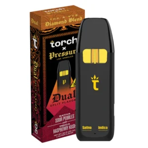 Torch x Pressure Sour Pebbles Raspberry Kush Vape